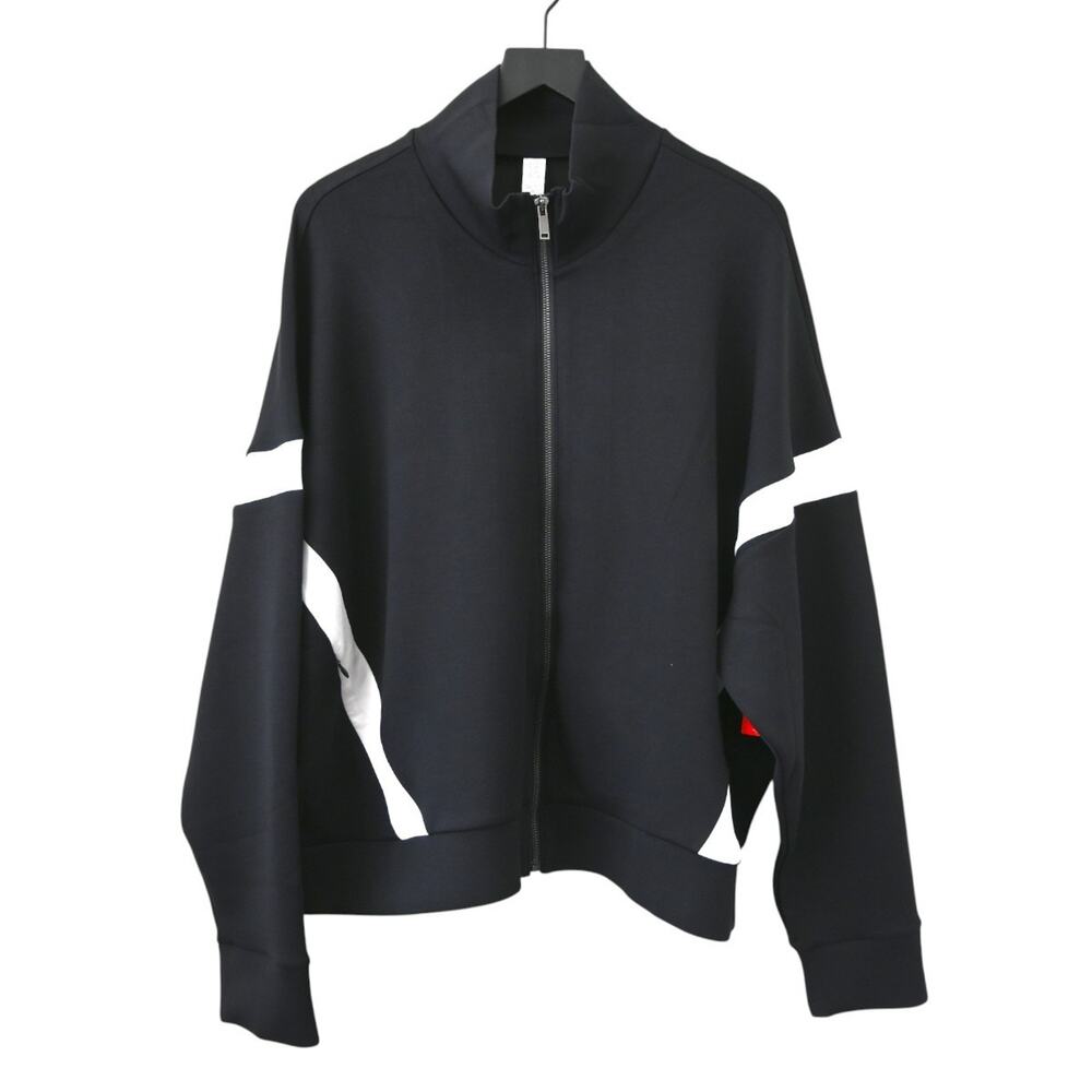 Spanx Very Black AirEssentials Track Jacket Size 3X 20784R